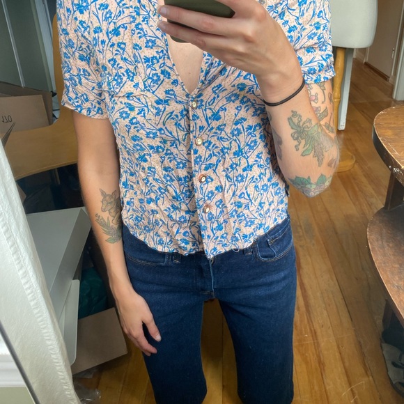 Cooperative Urban Outfitters Floral Blouse - Picture 5 of 14